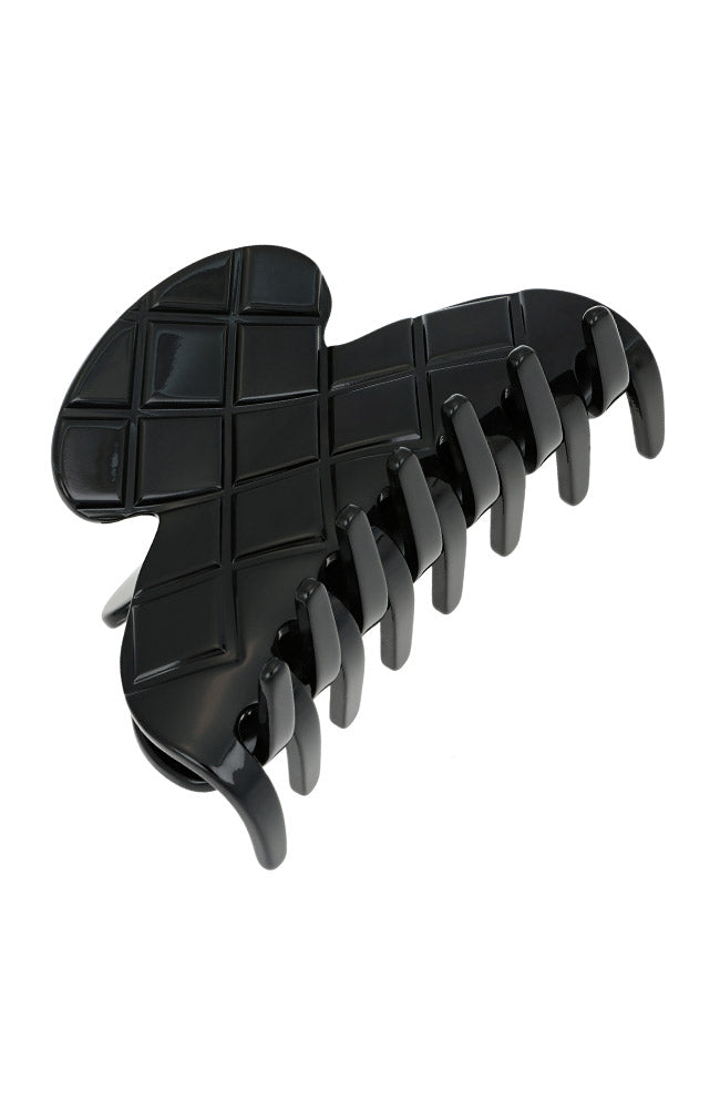Quilted Medium Claw Clip - Classic