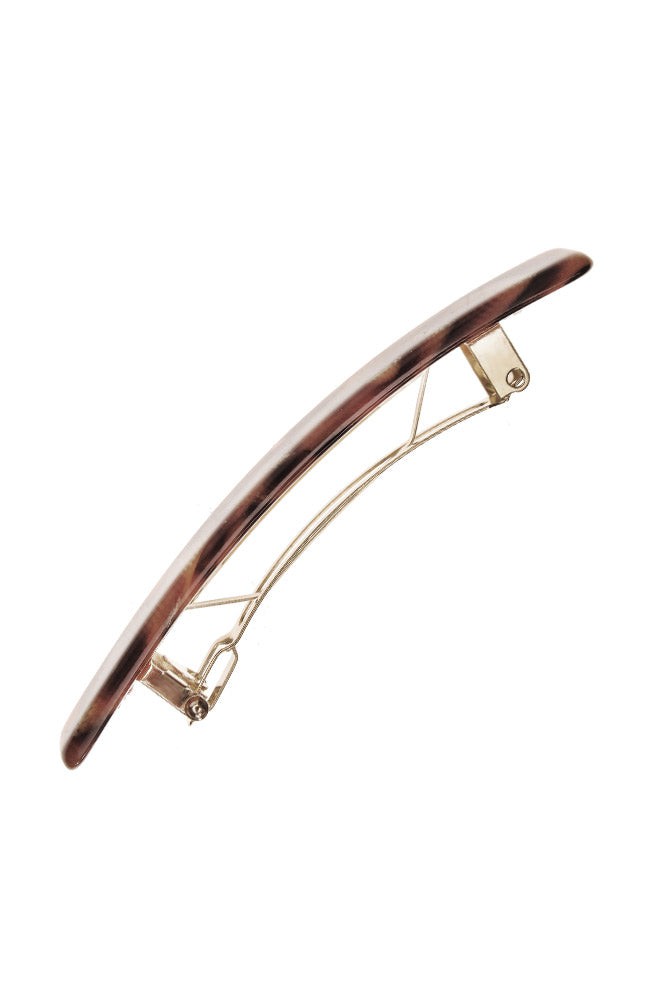 Small Luxury Rectangle Barrette - Classic