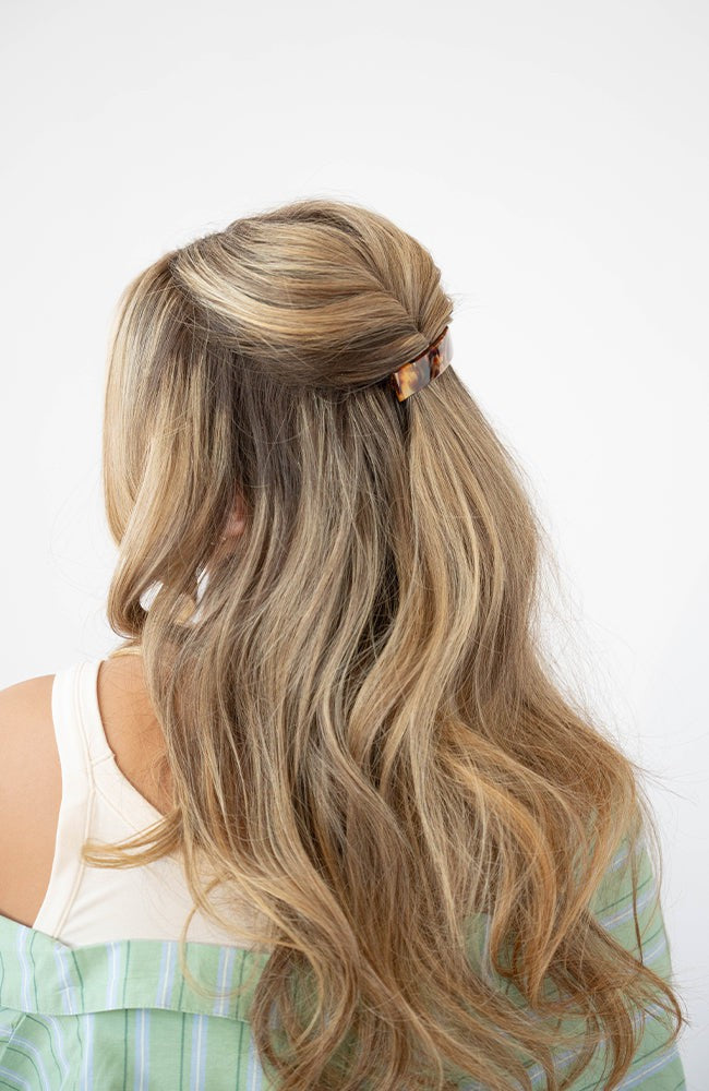Classic Rectangle Barrette - French Classic