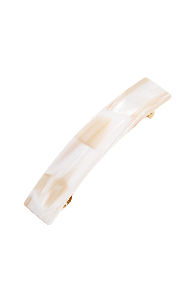 Classic Rectangle Barrette - French Classic