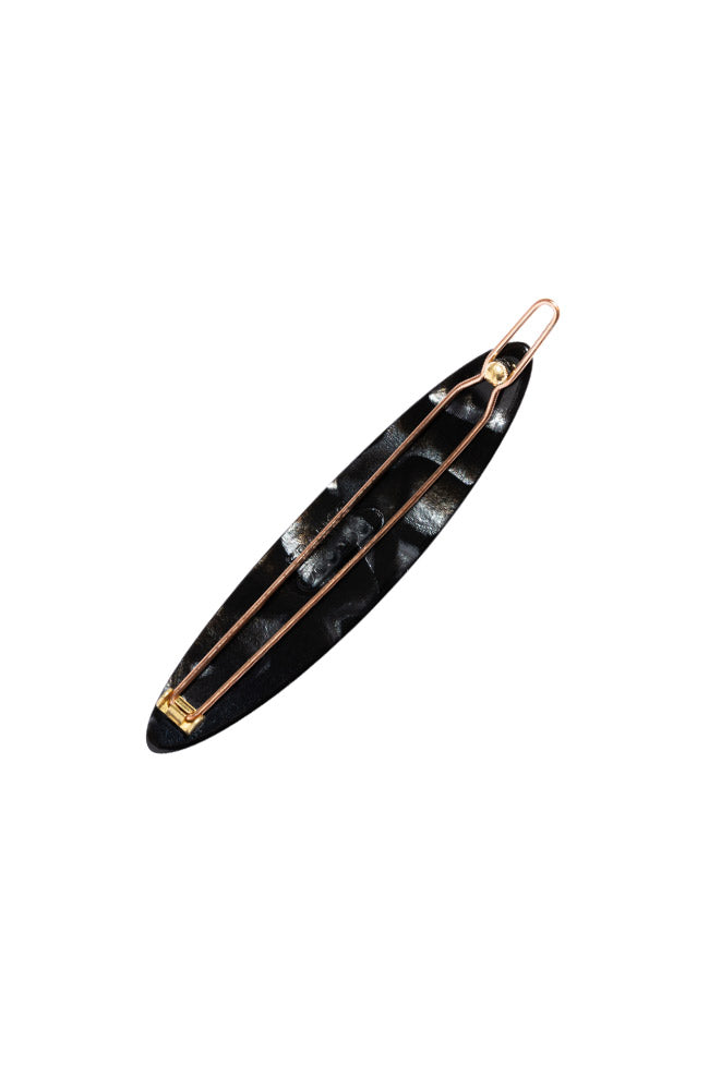 Oblong Tige Boule Barrette - Classic