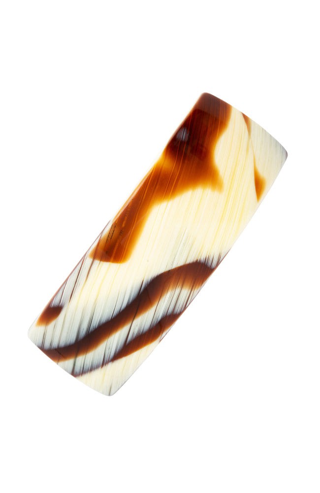 Rectangle Volume Barrette - French Classic