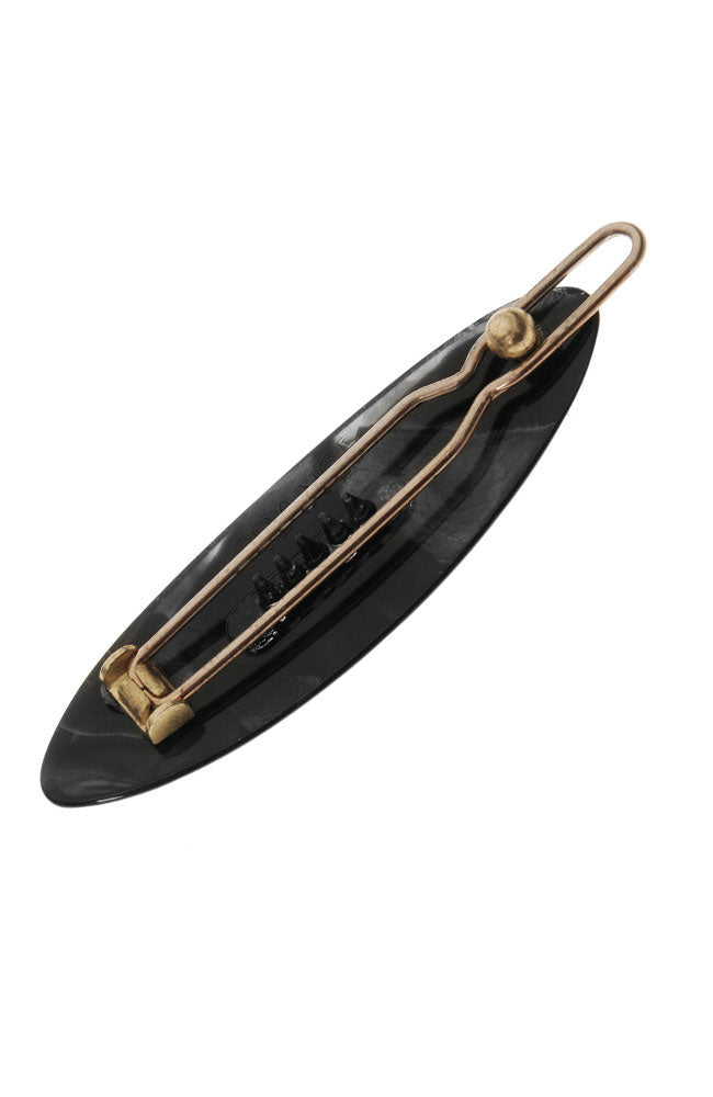 Mini Oblong Tige Boule Barrette - Classic