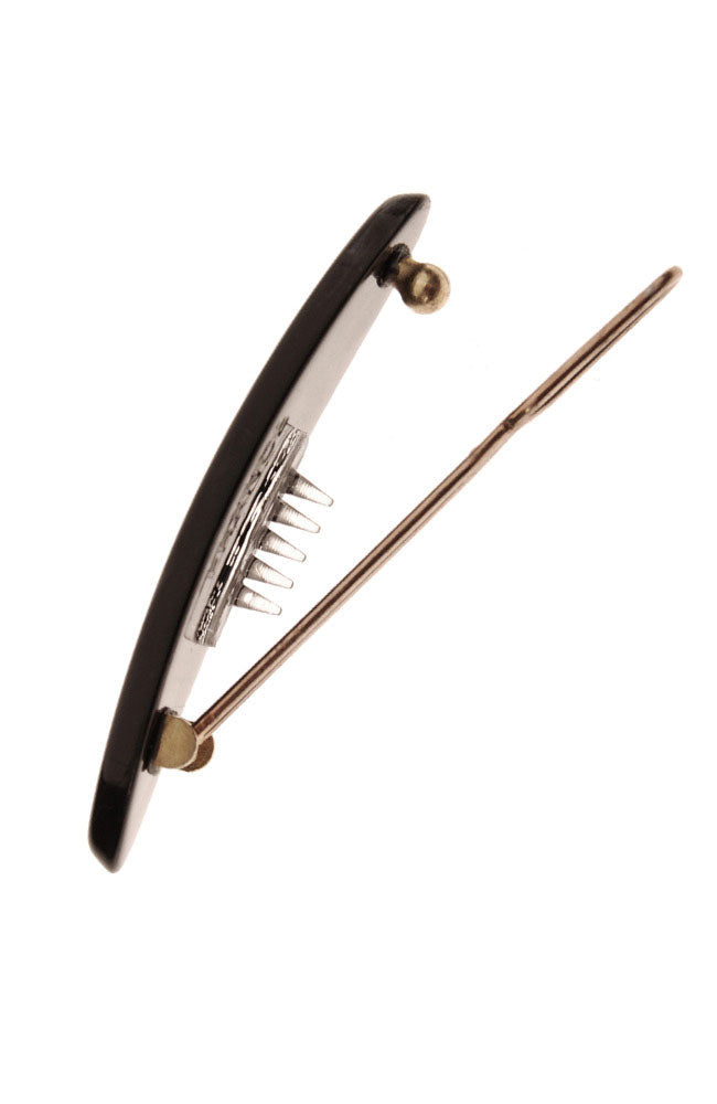 Mini Oblong Tige Boule Barrette - Classic