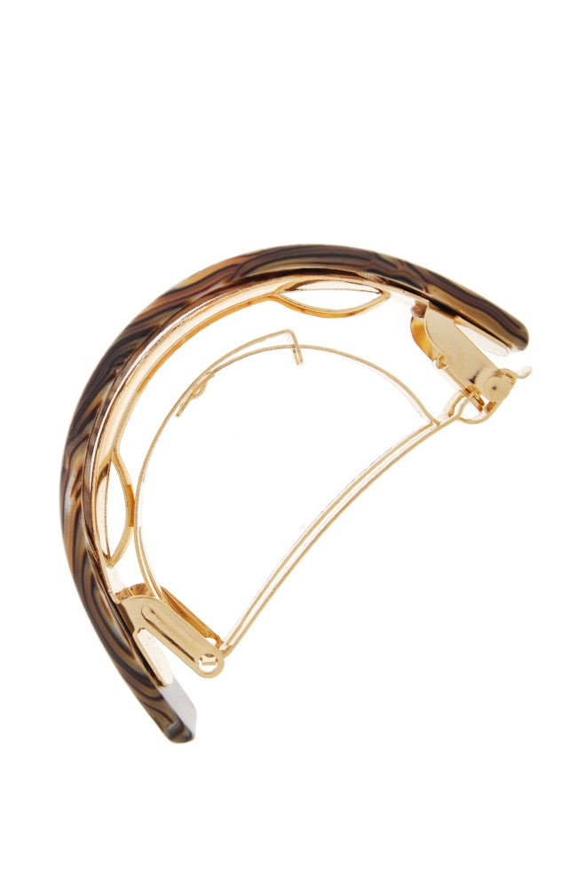 Skinny Rectangle Ponytail Barrette - Classic