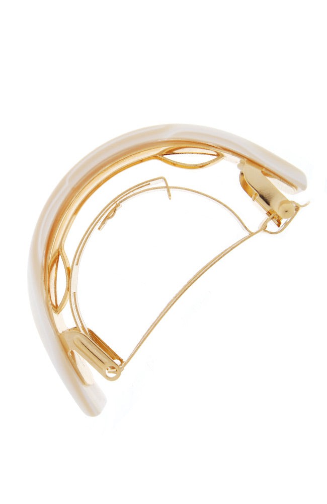 Skinny Rectangle Ponytail Barrette - Classic
