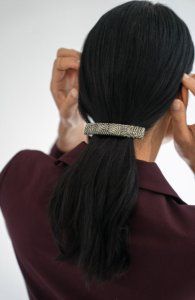 Classic Rectangle Barrette - French Classic