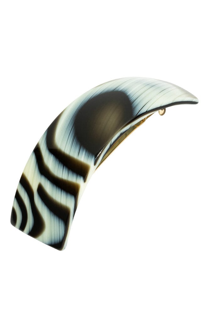 Rectangle Volume Barrette - French Classic