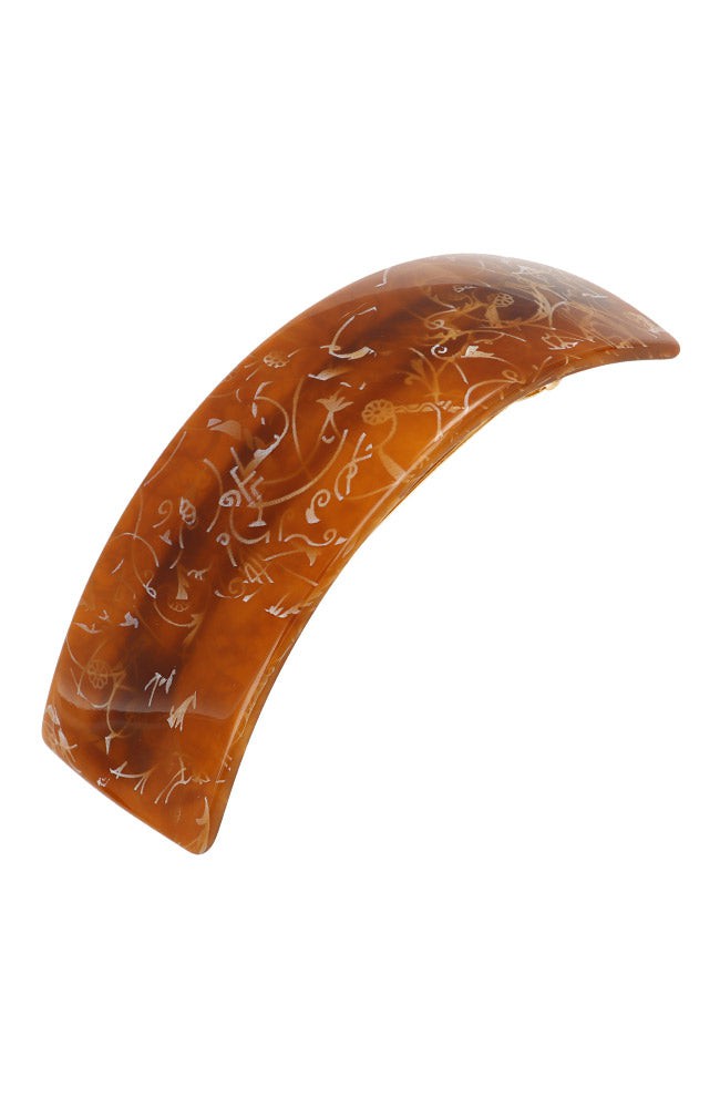 Rectangle Volume Barrette - Dawn