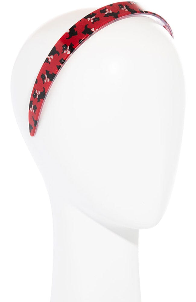 3/4" Headband - Scottie Dog