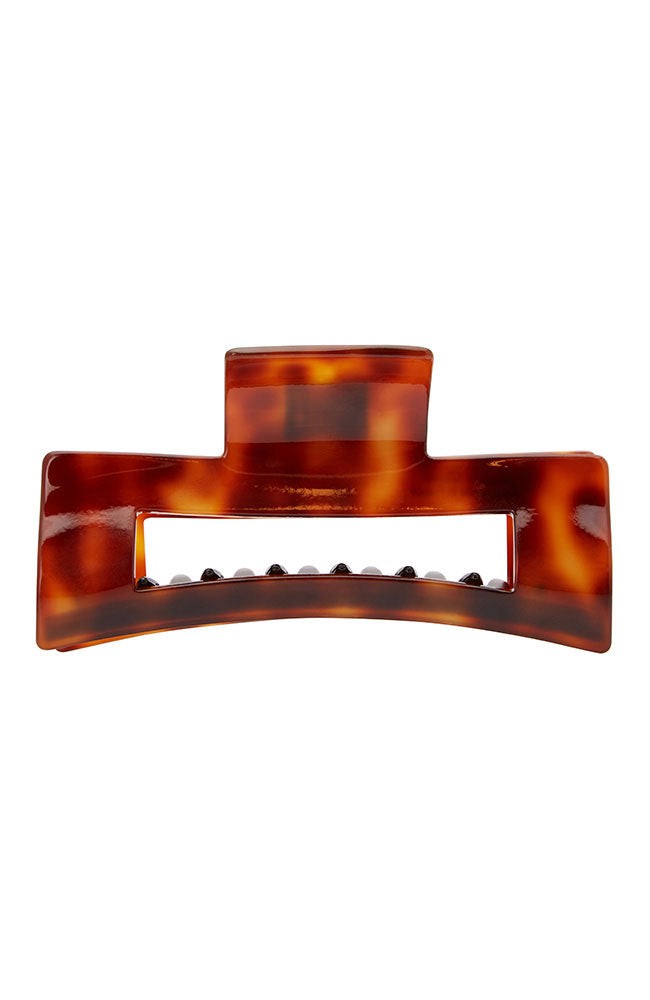 Large Cutout Rectangle Claw Clip - Classic