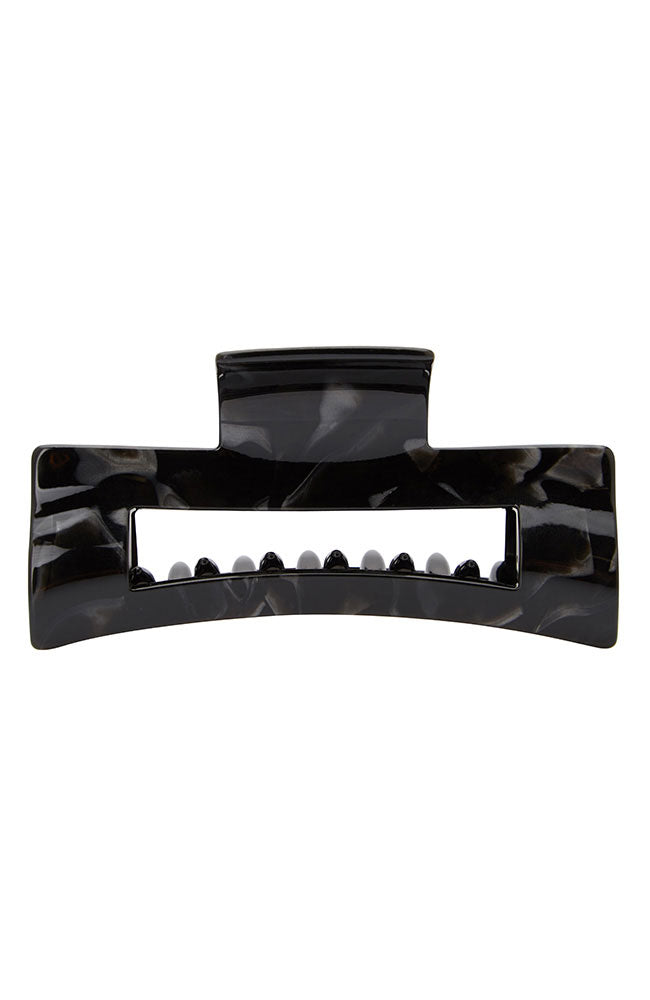 Large Cutout Rectangle Claw Clip - Classic