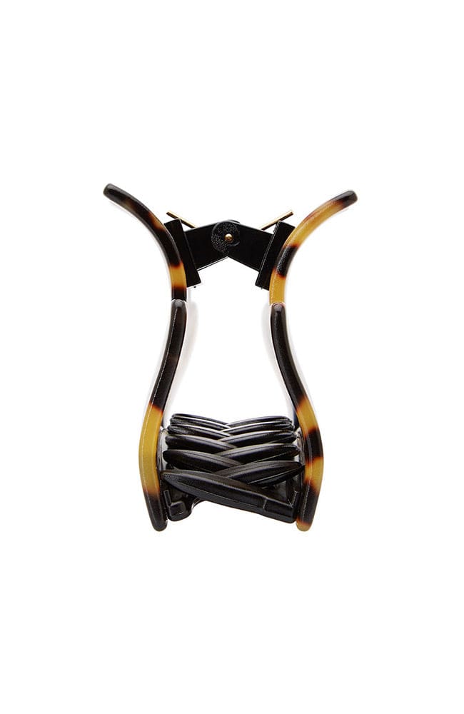 Large Cutout Rectangle Claw Clip - Classic