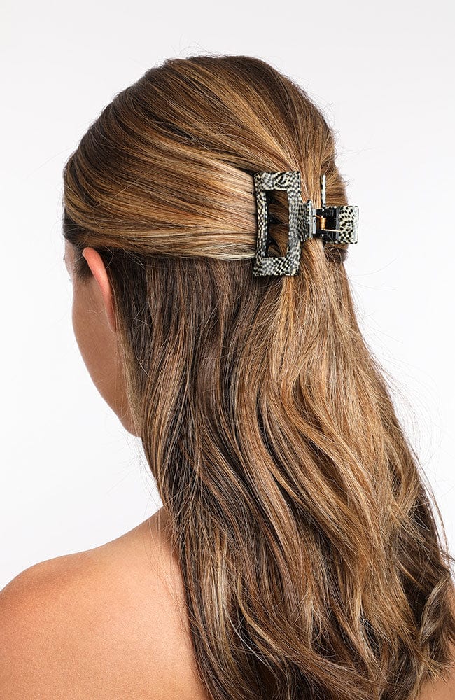Cutout Rectangle Claw Clip - Classic