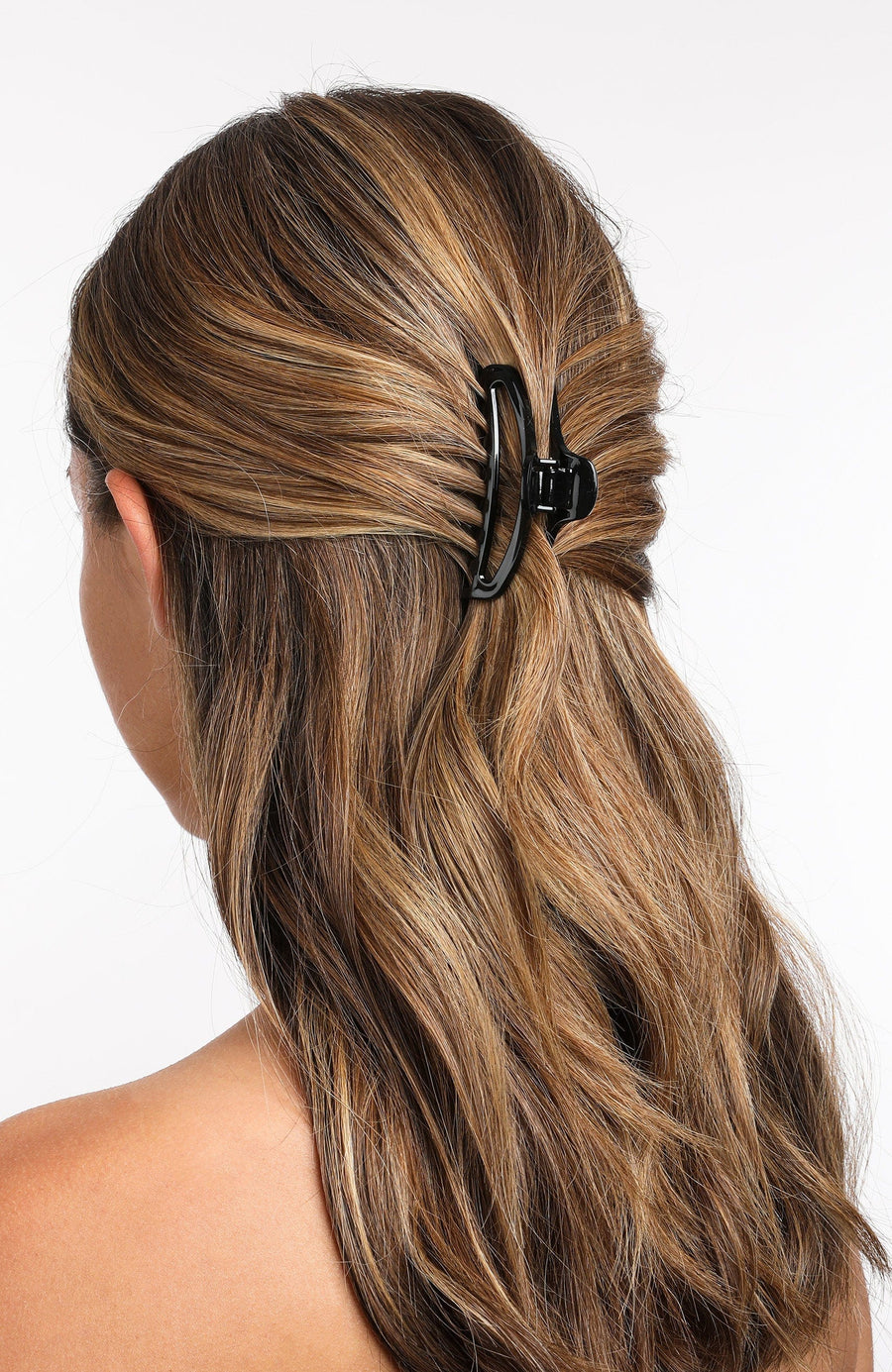 Belle Small Narrow Cutout Curve Claw Clip