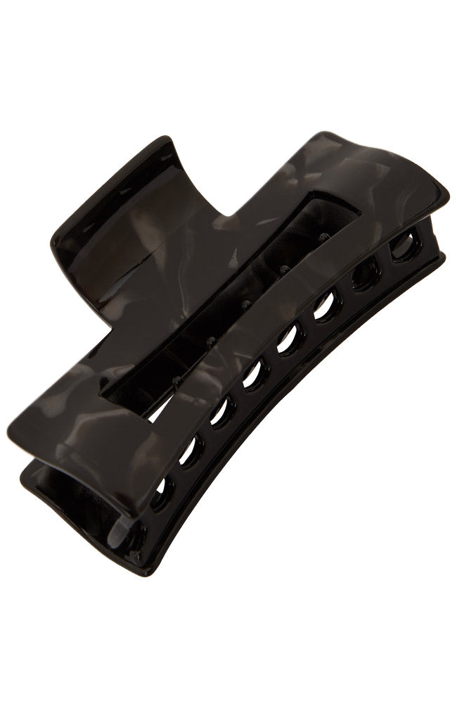 Large Cutout Rectangle Claw Clip - Classic