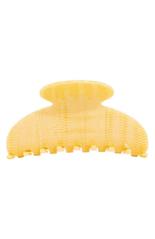 Large Couture Claw Clip - Straw