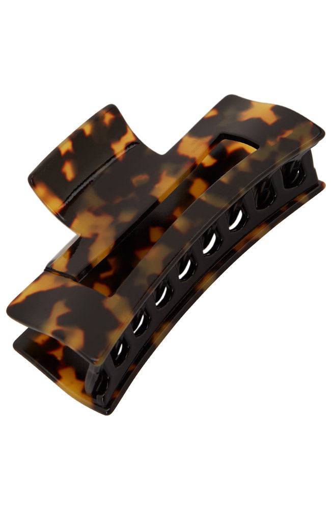 Large Cutout Rectangle Claw Clip - Classic
